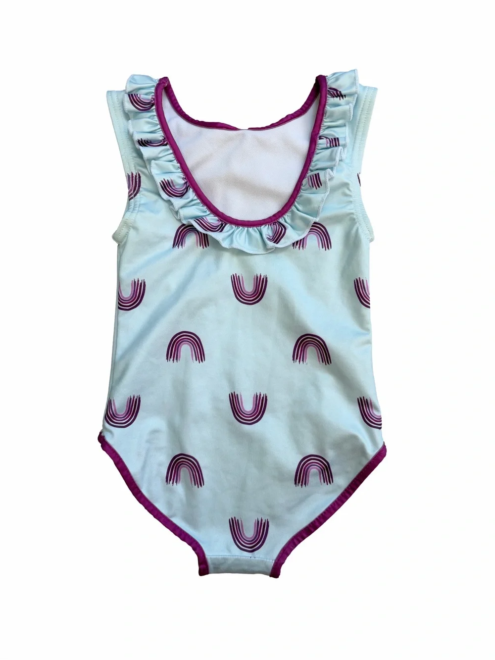 SweetHoney Size 18 Months Purple Rainbow Print One Piece Dance Leotard
